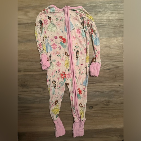Little Sleepies OG Princess (disney) zippy 6-12 months